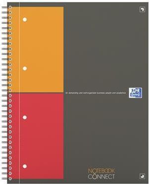 Sešit "International Notebook", kroužková vazba, A4+, čtverečkovaný, 80 listů, OXFORD - obrázek 1