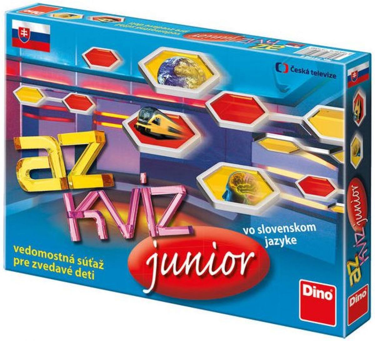 Dino AZ Kvíz Junior SK - detská hra - obrázek 1