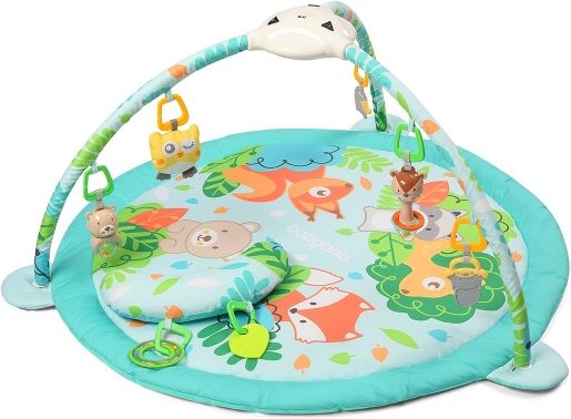 BabyOno BabyOno Vzdělávací hrací deka s projektorem Friendly Forest - obrázek 1