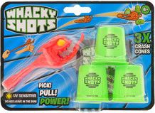 Whacky Shots 9,5cm s doplňky Fireball oranžový na kartě - obrázek 1