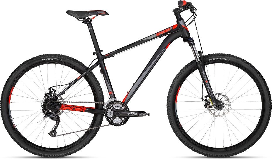 Kellys SPIDER 10 27,5" - model 2018 Black - XS (15") - obrázek 1