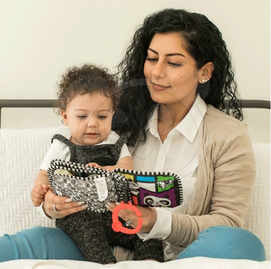 Bright Starts Měkká knížka Sensory - obrázek 4