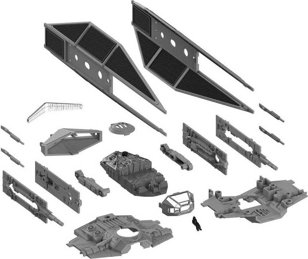 REVELL Build & Play SW 06760 - Kylo Ren's TIE Fighter - obrázek 9