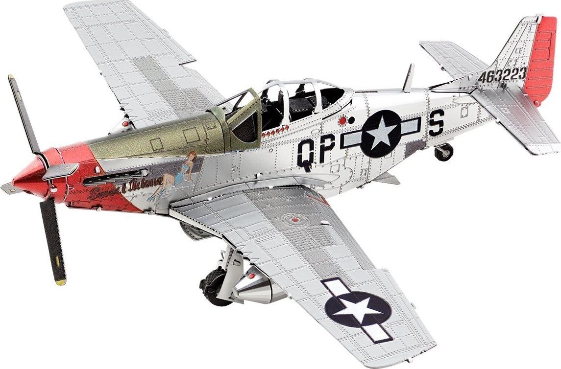 METAL EARTH 3D puzzle P-51D Mustang Sweet Arlene - obrázek 1