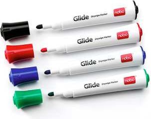 NOBO Glide popisovače, různé barvy, 4 ks - obrázek 1