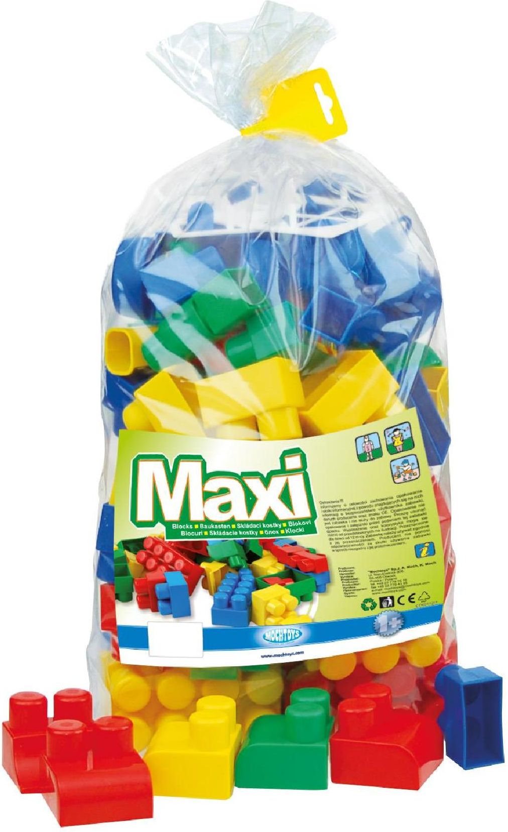 Kostky Maxi 60 ks - obrázek 1