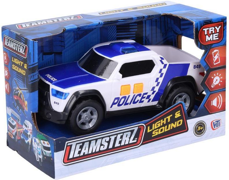 Wiky Vehicles Policejní auto s efekty 16 cm - obrázek 3