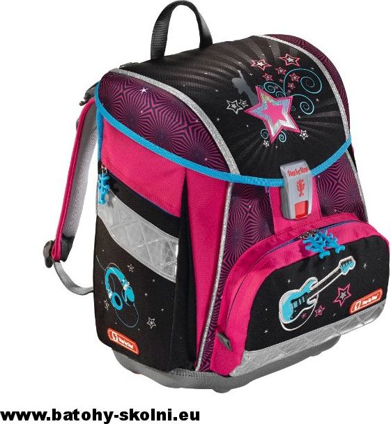 Školní aktovka Pop Star TOUCH2 4-dílný set Hama Step by Step - obrázek 3
