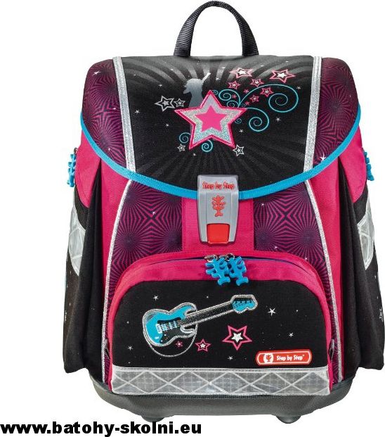 Školní aktovka Pop Star TOUCH2 4-dílný set Hama Step by Step - obrázek 4