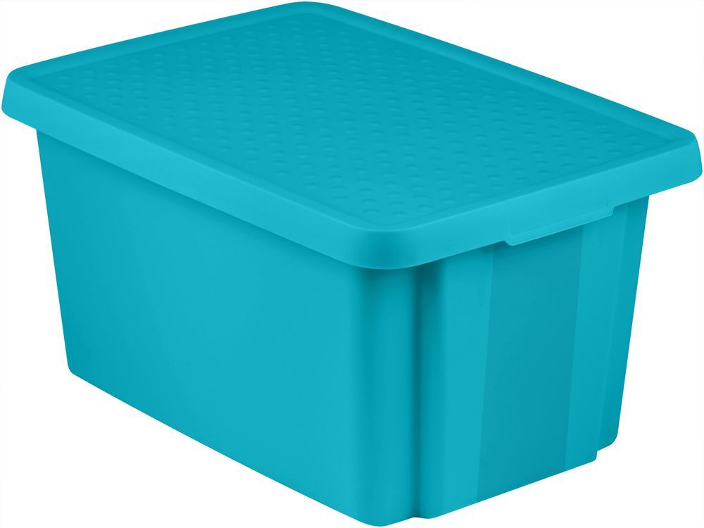CURVER Úložný box s víkem 45L - modrý R41149 - obrázek 1