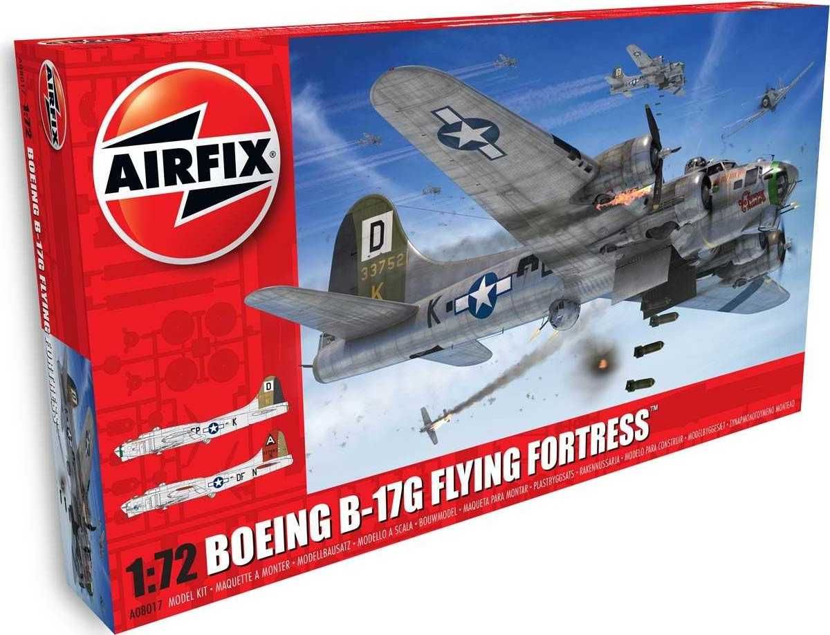 AIRFIX Classic Kit letadlo A08017A - Boeing B17G Flying Fortress - New Schemes (1:72) - obrázek 1