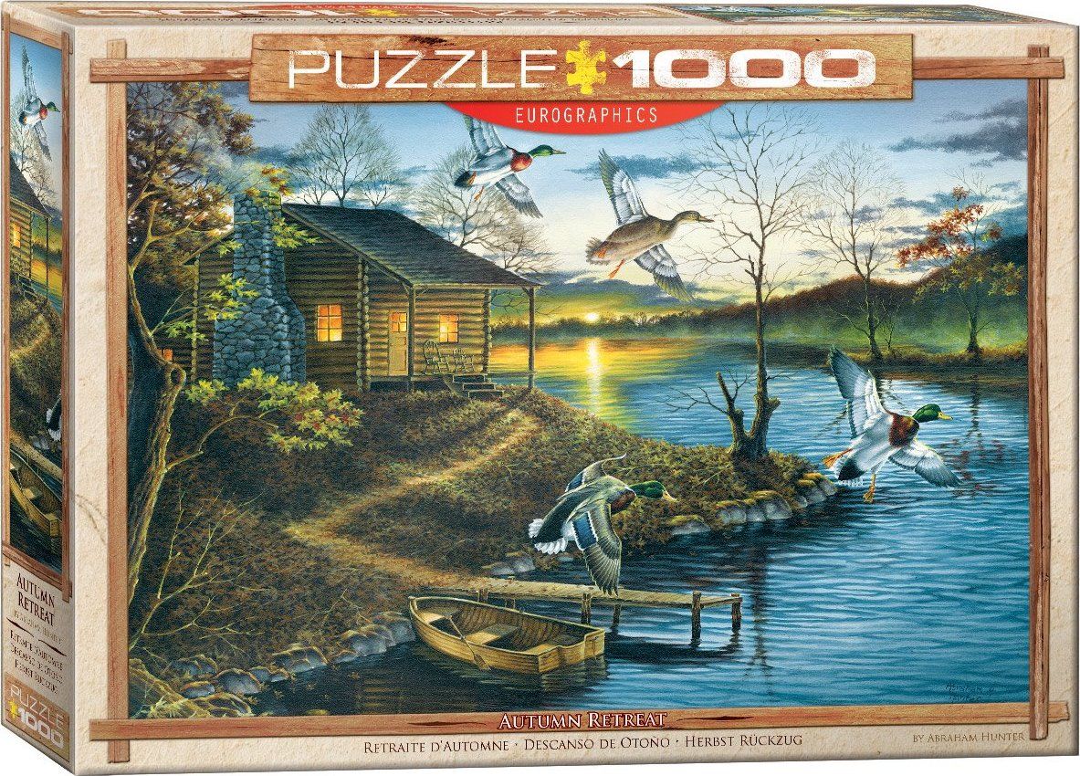 EUROGRAPHICS Puzzle Podzimní odlet 1000 dílků - obrázek 1