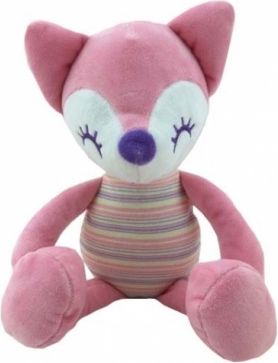 Plyšová hračka Tulilo Liška Rajan, 23 cm - růžová - obrázek 1
