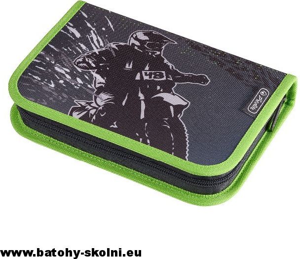 Školní aktovka Motokros 4 dílný set Midi Herlitz - obrázek 9