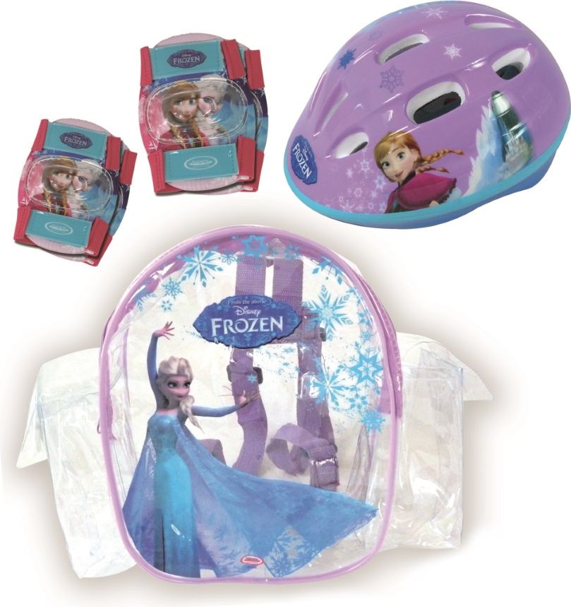 Frozen Sada chráničů a helmy s taškou - obrázek 1