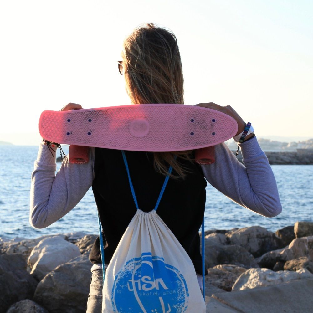 Fish Classic 22" Pink-White-Blue - obrázek 49
