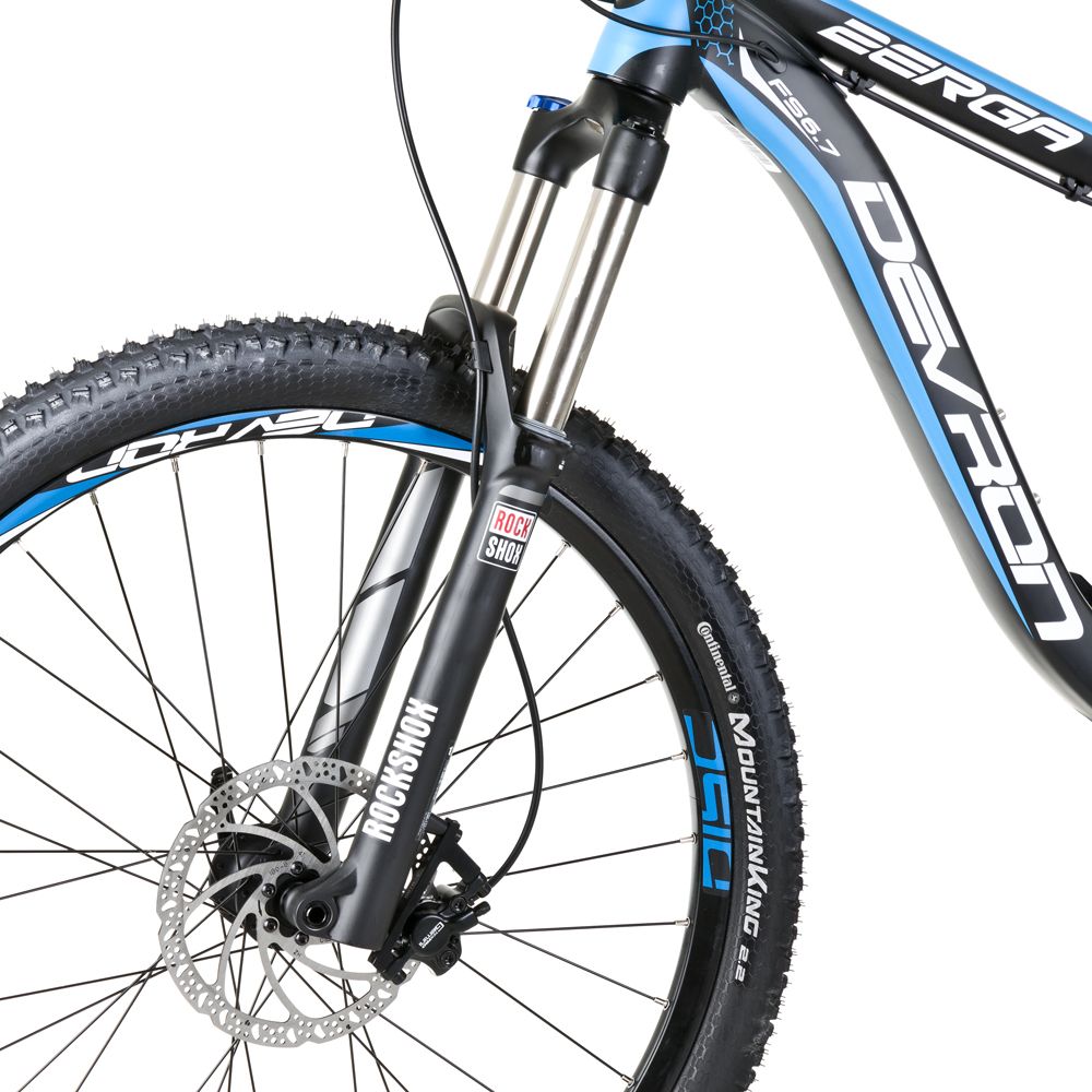 Devron Zerga FS6.7 27,5" - model 2016 Black-Blue - 17" - obrázek 3