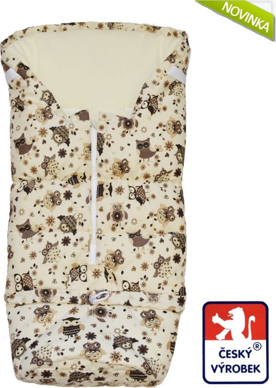 Dětský fusak Dětský svět combi 3v1 SOVA winter bag - obrázek 1