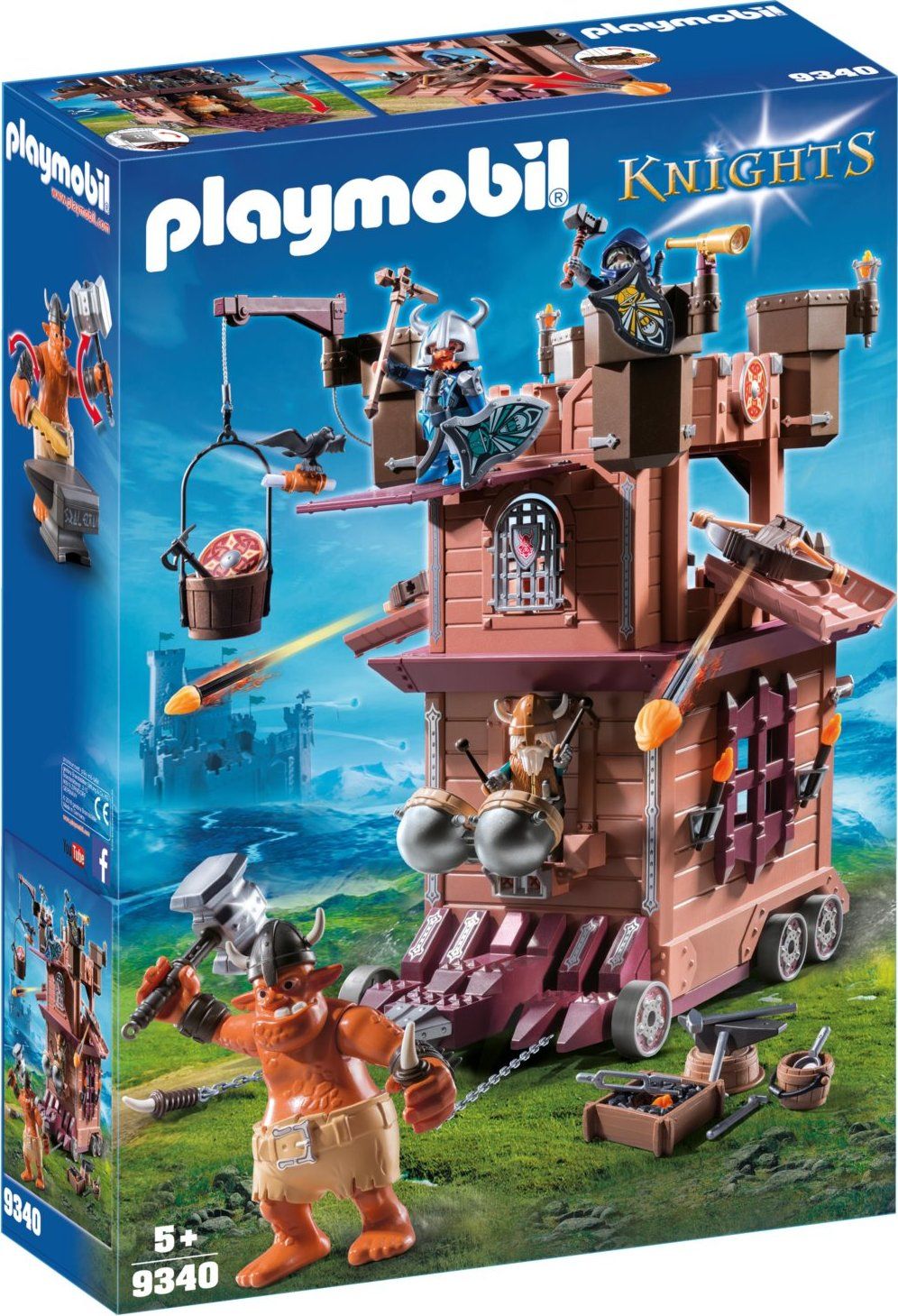 PLAYMOBIL Pojízdná trpasličí pevnost 9340 - obrázek 1