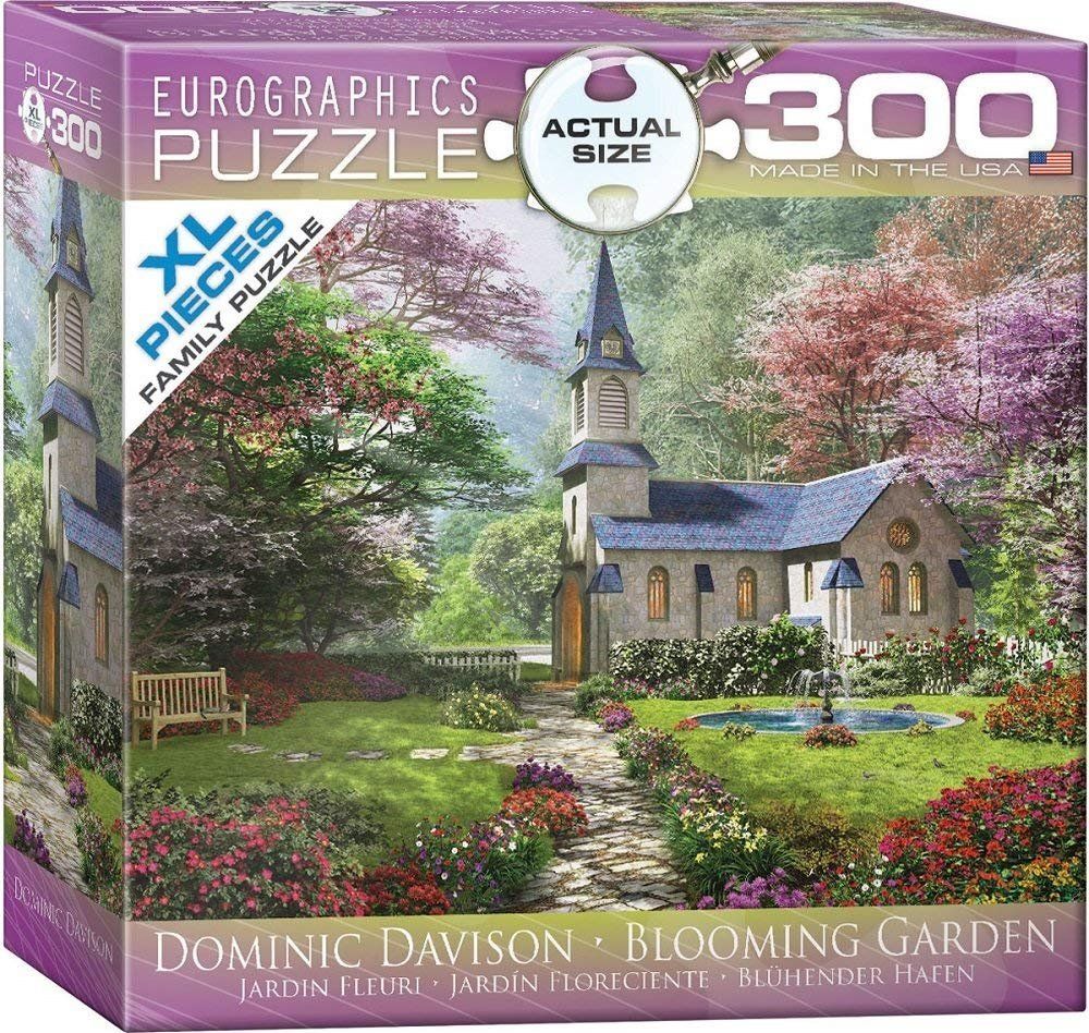 EUROGRAPHICS Puzzle Kvetoucí zahrada XL 300 dílků - obrázek 1