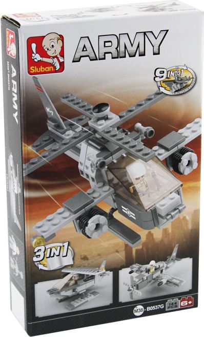 Stavebnice 3v1 - Helicopter - obrázek 1