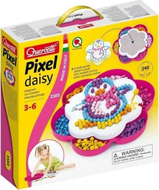 QUERCETTI Mozaika Pixel Daisy 150 ks (10mm) - obrázek 1