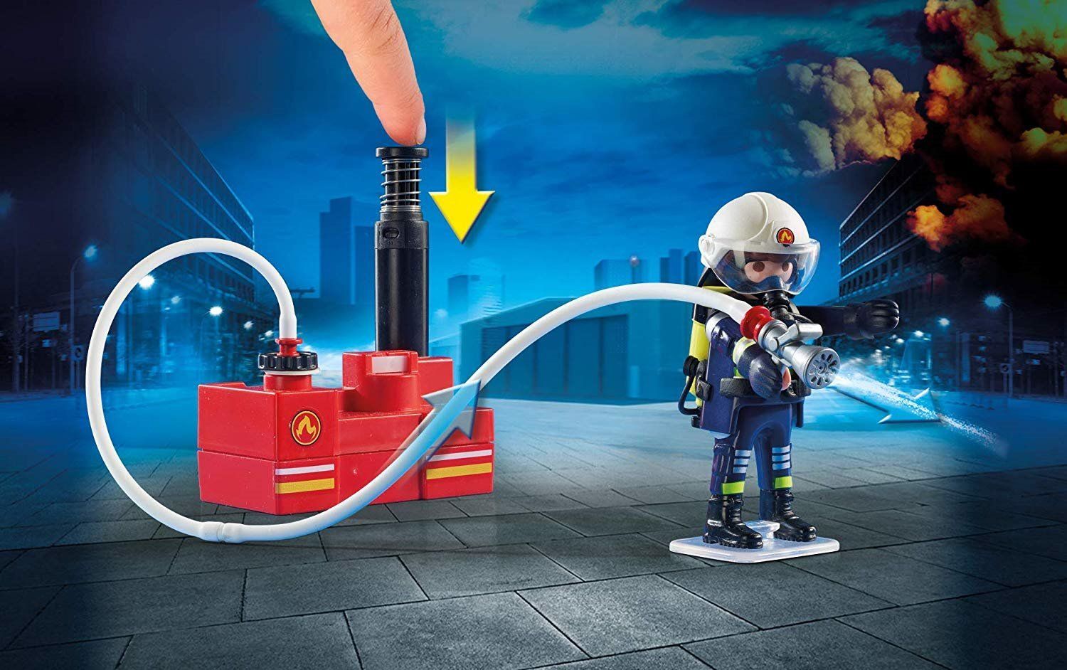 PLAYMOBIL Hasiči s vodním čerpadlem 9468 - obrázek 2