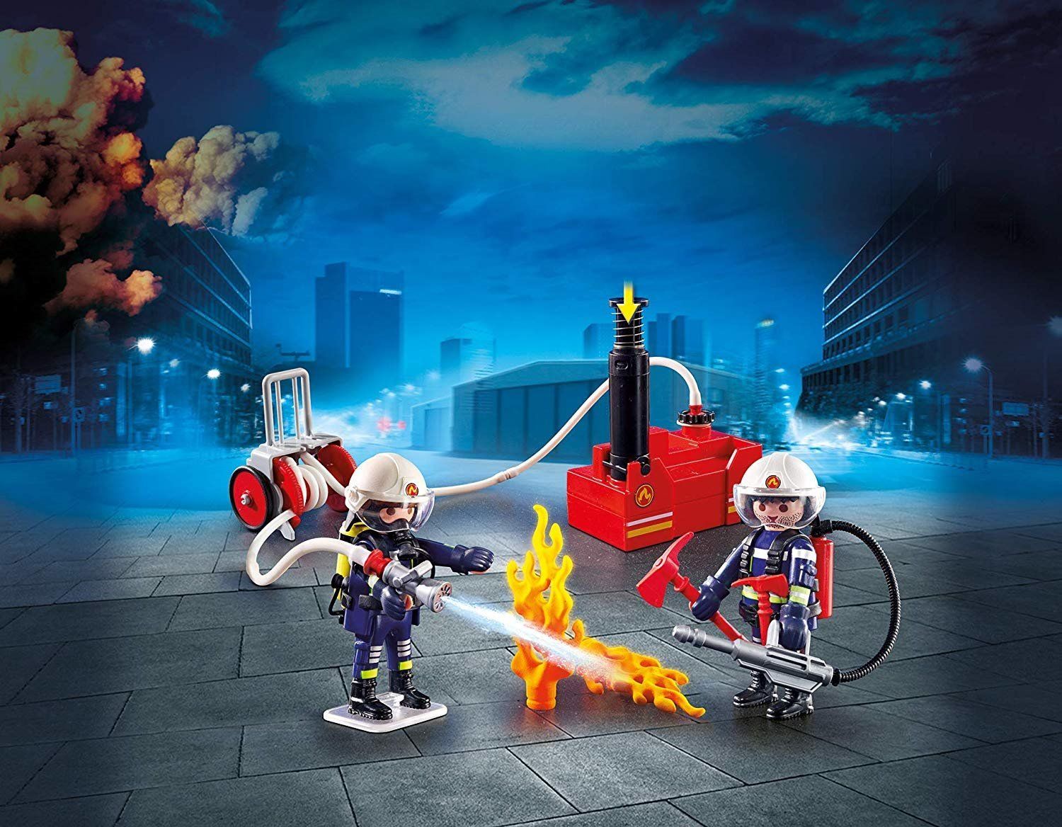 PLAYMOBIL Hasiči s vodním čerpadlem 9468 - obrázek 3