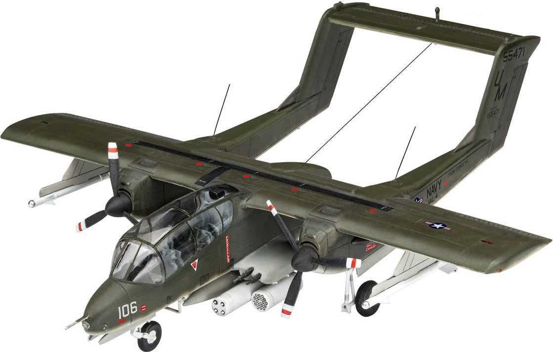 REVELL ModelSet letadlo 63909 - OV-10A Bronco (1:72) - obrázek 1