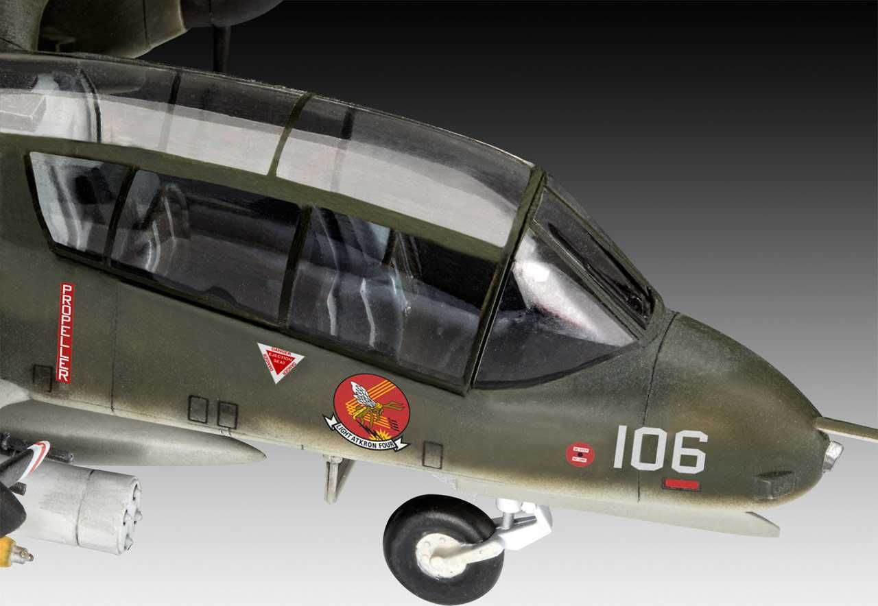 REVELL ModelSet letadlo 63909 - OV-10A Bronco (1:72) - obrázek 2