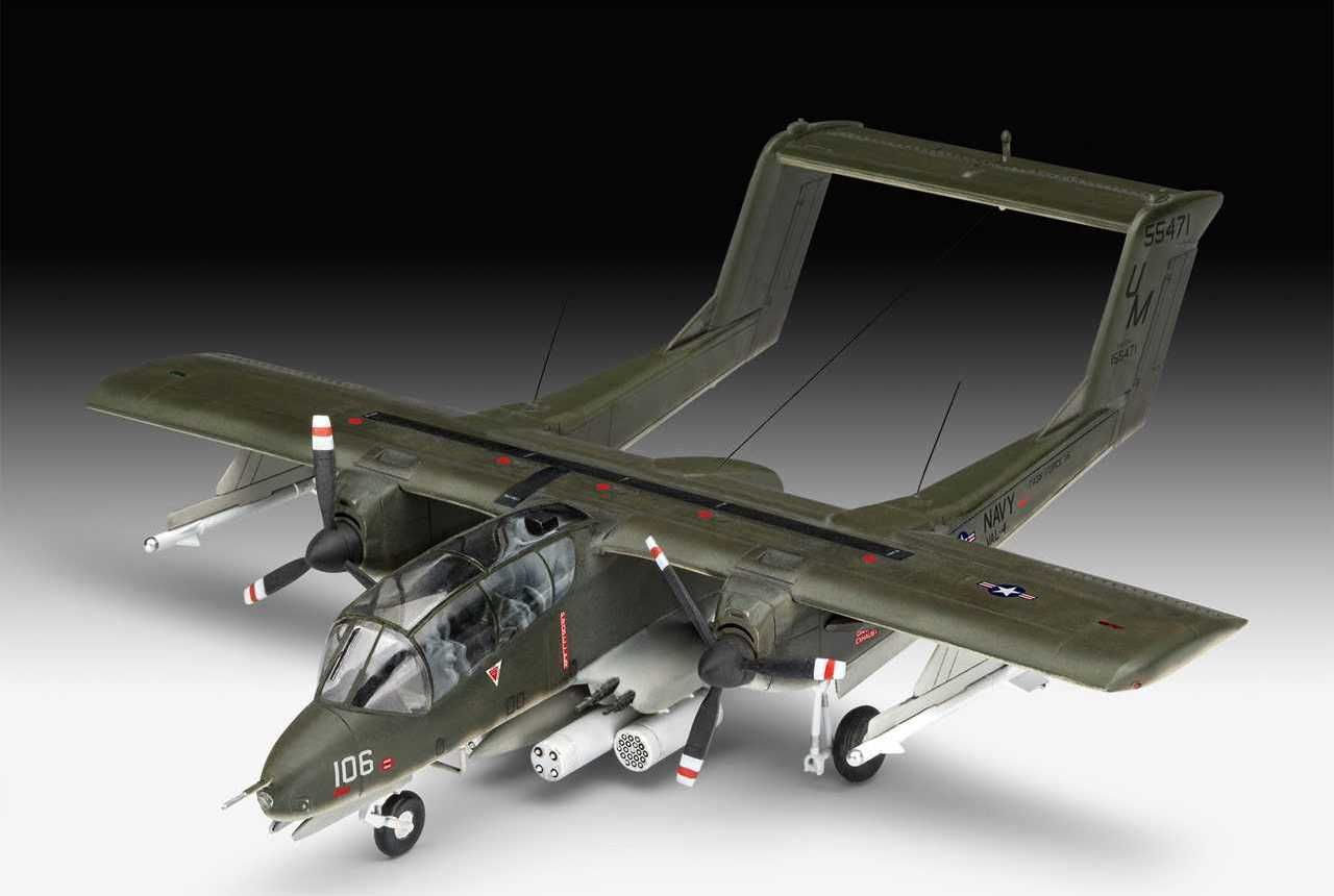 REVELL ModelSet letadlo 63909 - OV-10A Bronco (1:72) - obrázek 7