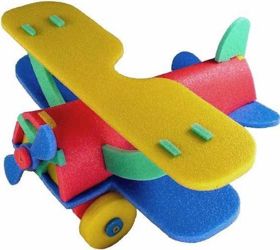 MALÝ GÉNIUS 3D puzzle Dvouplošník 29 dílků - obrázek 1