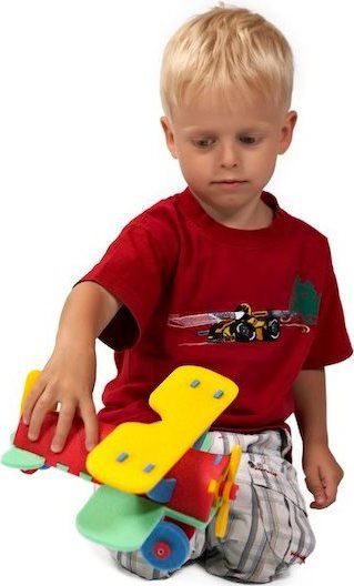 MALÝ GÉNIUS 3D puzzle Dvouplošník 29 dílků - obrázek 2