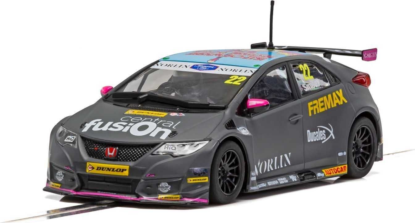 Autíčko Touring SCALEXTRIC C4015 - Honda Civic Type R - BTCC 2018 - Chris Smiley (1:32) - obrázek 1