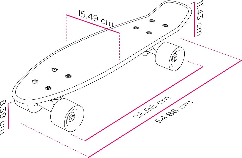 Street Surfing POP BOARD Souper Black Dot - obrázek 7