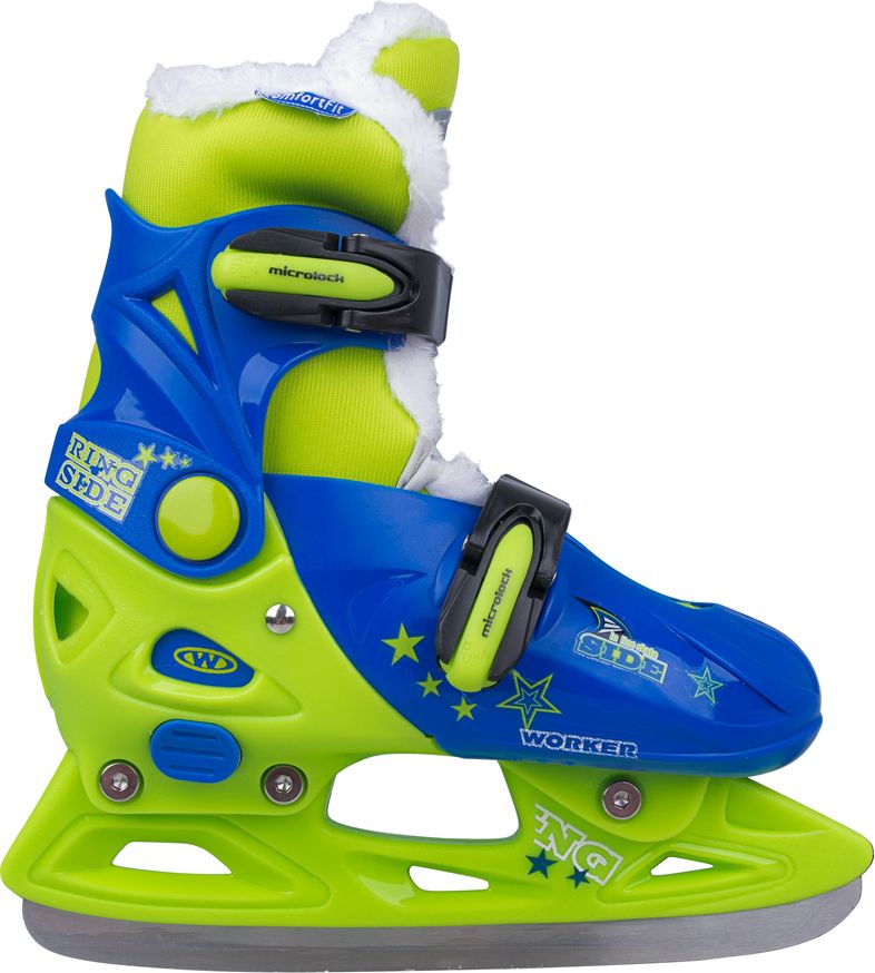 WORKER Kelly Pro Boy - s kožíškem modro-zelená - XS (29-32) - obrázek 1