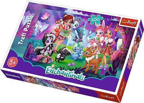 TREFL Puzzle Enchantimals: Nový domov 100 dílků - obrázek 2