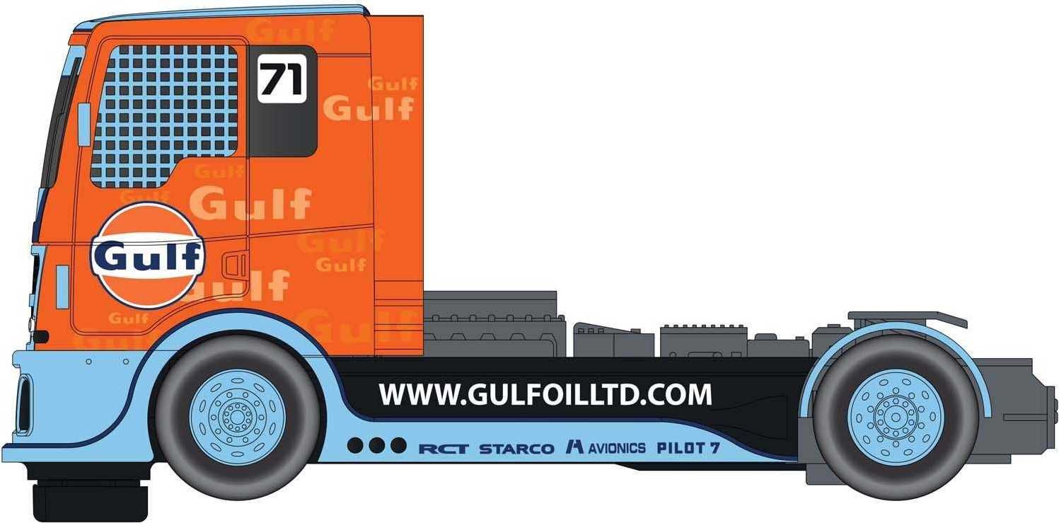 Autíčko Gulf SCALEXTRIC C4089 - Racing Truck (1:32) - obrázek 4