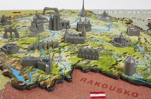 4D Cityscape 4D puzzle Česká republika - obrázek 3