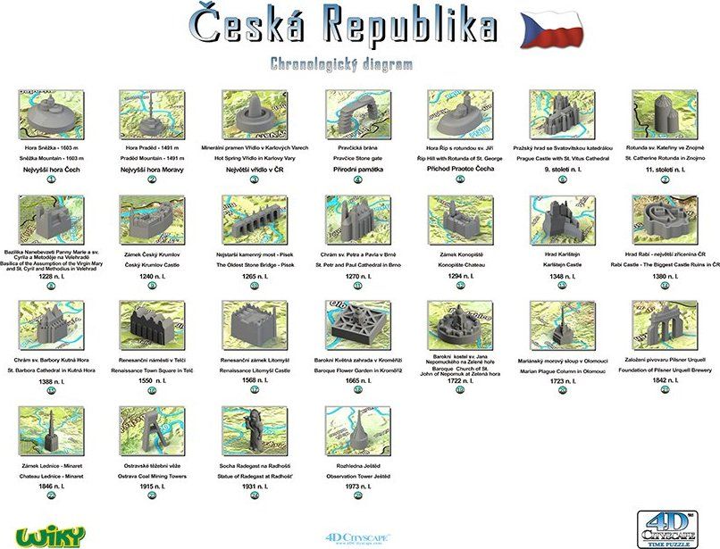 4D Cityscape 4D puzzle Česká republika - obrázek 8