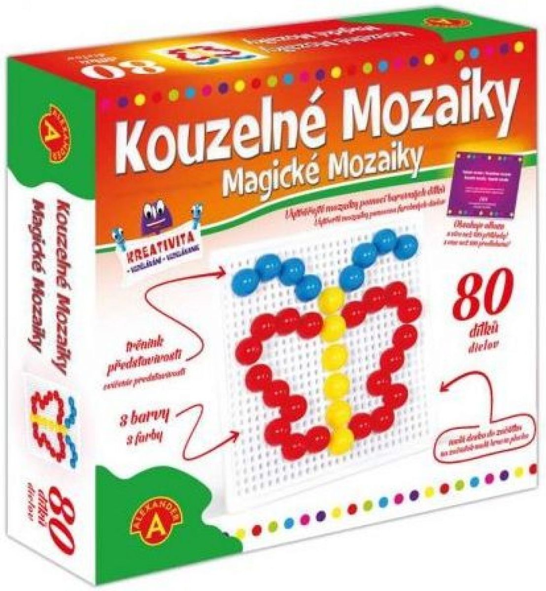 Alexander Magické mozaiky 80 Kreativita a učení - obrázek 1