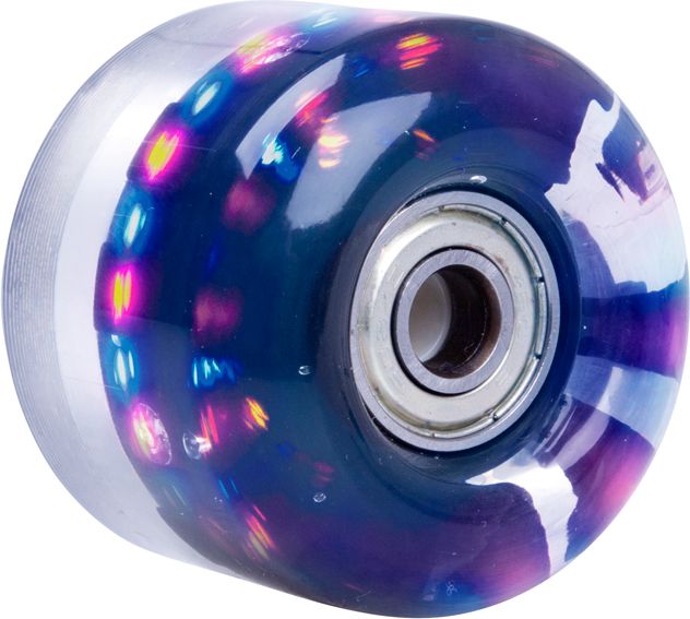 WORKER PU 50*36 mm s ABEC 5 ložisky černá - obrázek 1