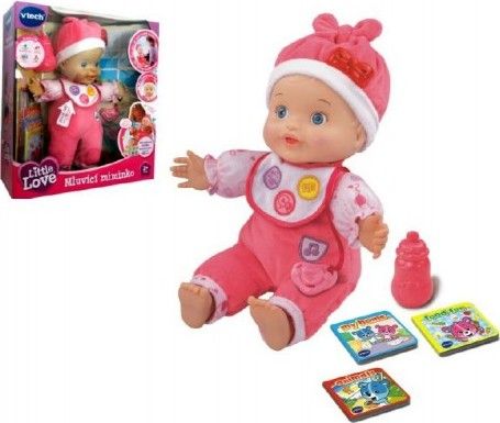 Miminko mluvící Little Love Vtech plast 34cm na baterie v krabici 33x35,5cm 2+ - obrázek 1
