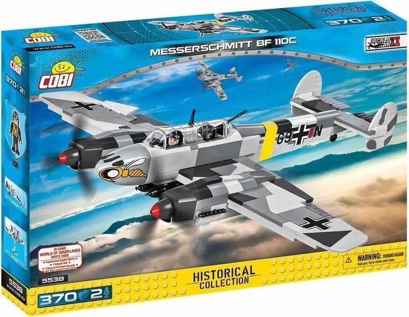 COBI Stíhací letoun Messerschmitt BF 110C - obrázek 1