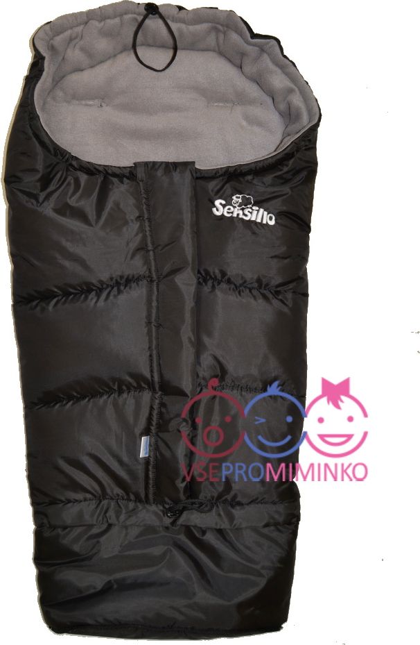Zimní fusak COMBI polar 3v1 Sensillo černobéžový - obrázek 3