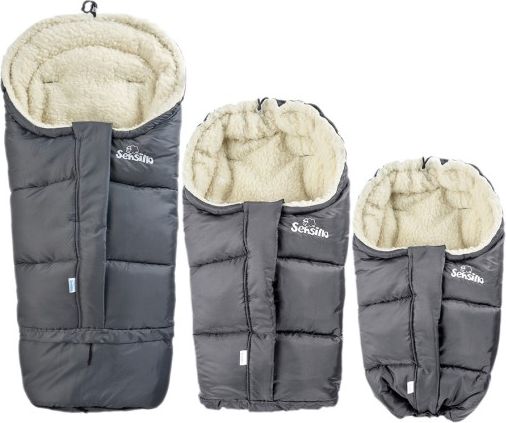 Zimní fusak COMBI polar 3v1 Sensillo černobéžový - obrázek 4