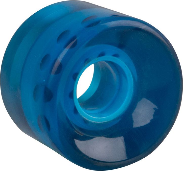 WORKER Průhledné kolečko na penny board 60*45 mm modrá - obrázek 1