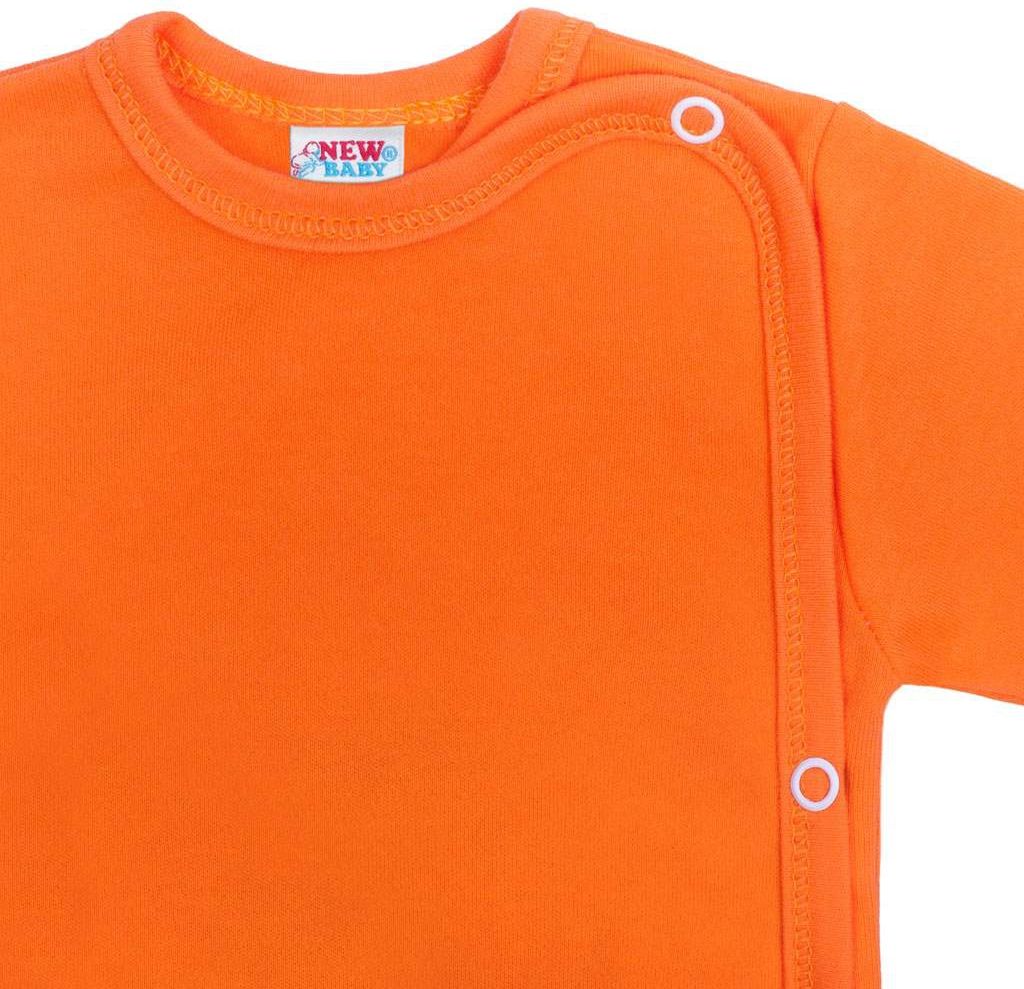 Kojenecká košilka New Baby oranžová 56 (0-3m) - obrázek 2