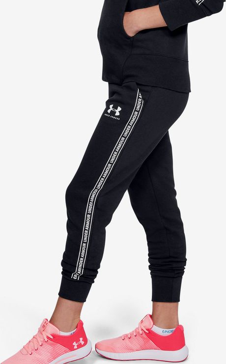 Sportstyle Tepláky dětské Under Armour | Černá | Dívčí | L - obrázek 3