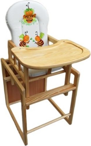 Jídelní židlička dřevěná Kijewski 7529 WB buk - obrázek 1